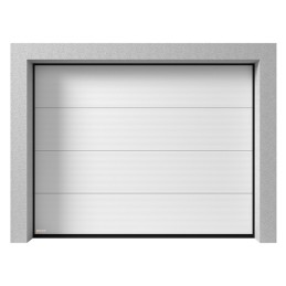 Porte de garage sectionnelle sans ligne Porte de garage sectionnelle sans ligne