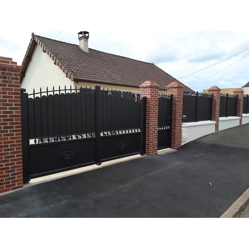 Configurateur de portail et clôture aluminium - Gamme TRADITION
